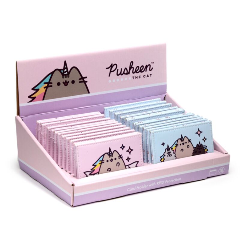 Union Pusheen Cat Fabric RFID-beskyttelseskortholder