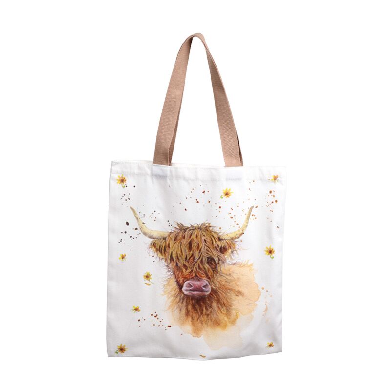 Jan pashley highland cow polybomuldstaske