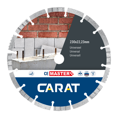 Carat diamantsavklinge 230 x22,23 universal ce master