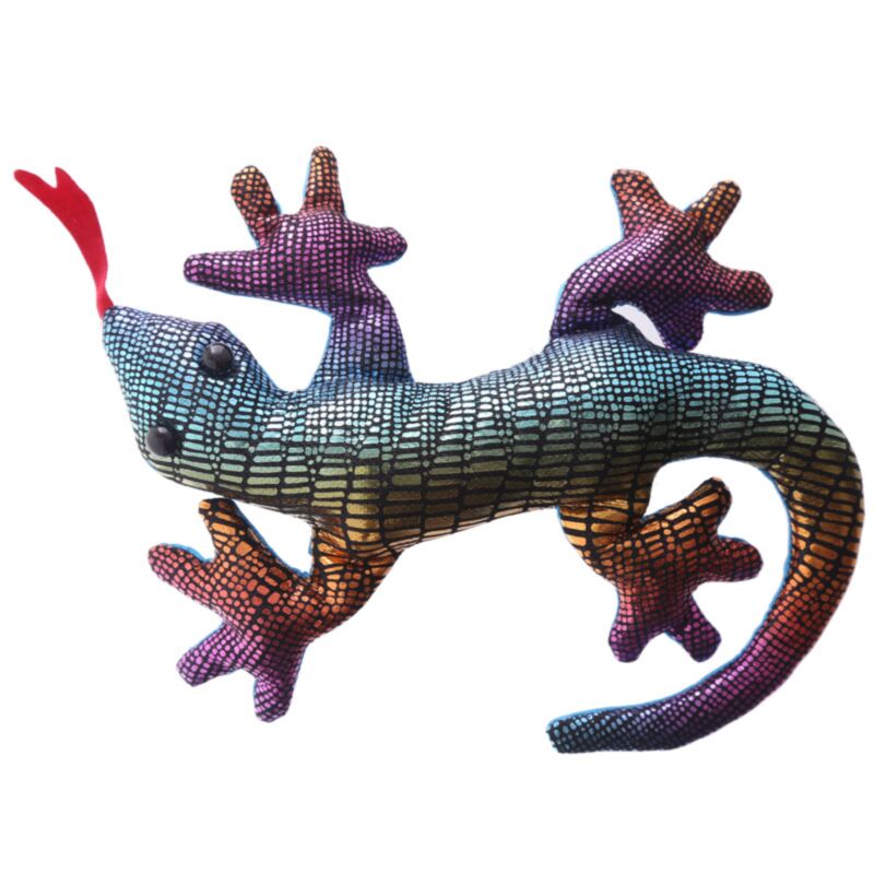 Gekko dyr krammelegetøj sand dyr 15cm