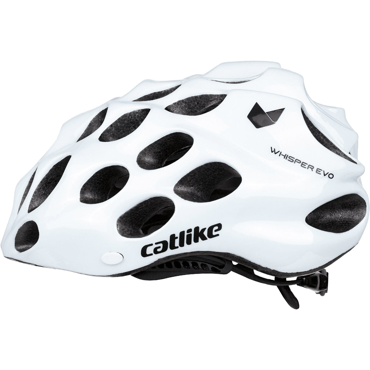 Buzaglo catlignende racehelm hvisken evo størrelse l 58-61 cm hvid