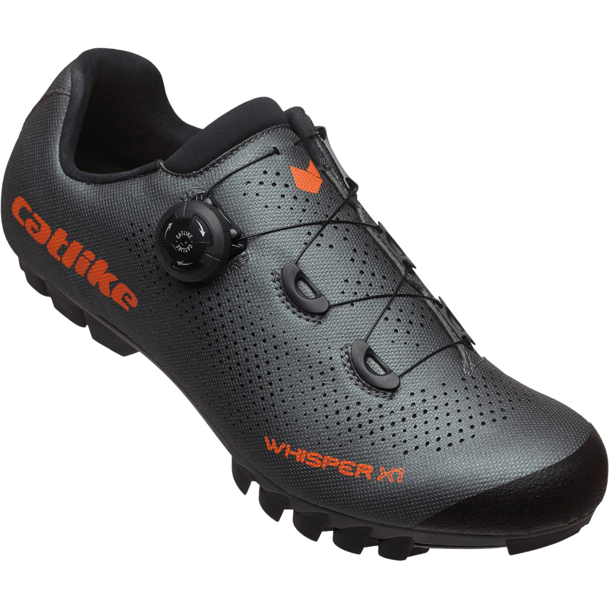Catlike mtb sko whisper x1 mtb nylon str. 41 grå