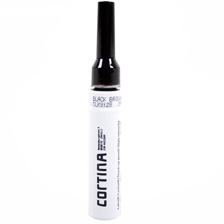 Cortina paint pen sort brun ral 8022 glans