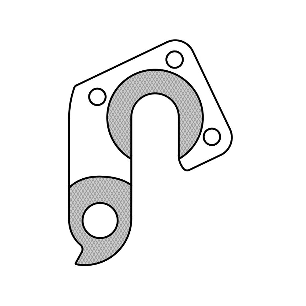 Union Derailleurpad GH-213 Ghost, Merida, filt
