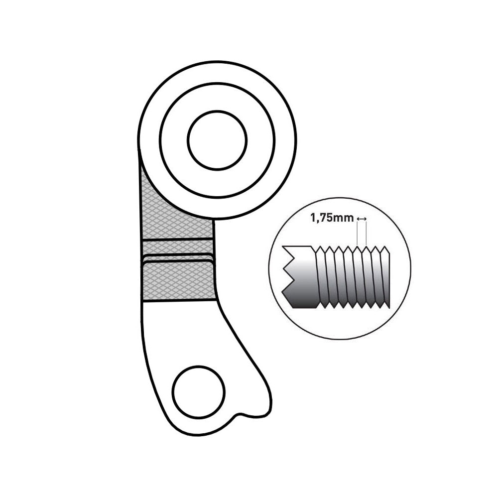 Union Derailleurpad GH-249 tyre