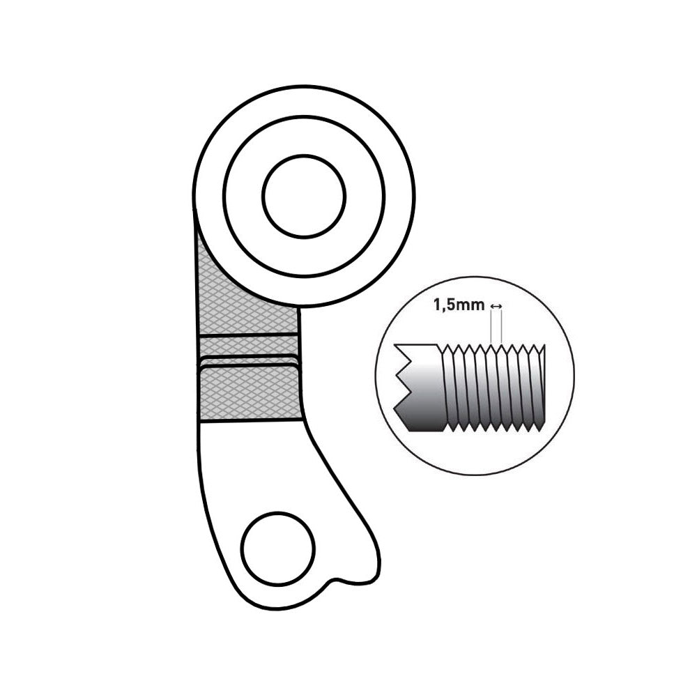 Union Derailleurpad GH-2250 Bulls