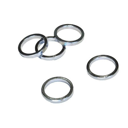 VWP Ballheadsring afstandsstykker Alu 5mm 1,1 8 Sølv P 5