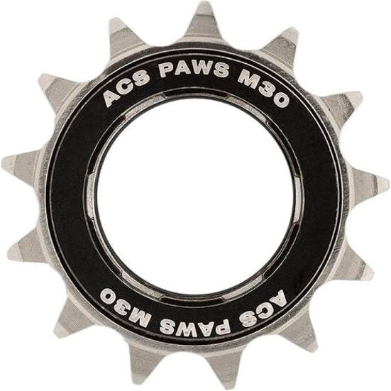 Frewheel 13t 3 32 PAWS M30 X 1MM NICKEL Sort