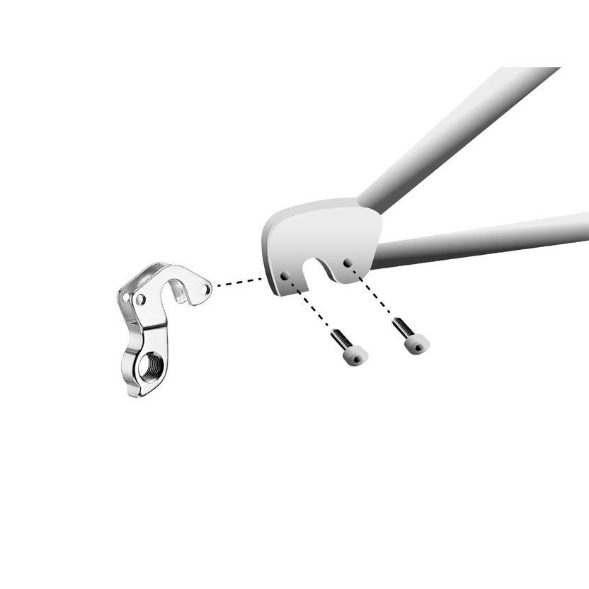 Union Derailleurpad GH-150 med skruesæt M3X1.0