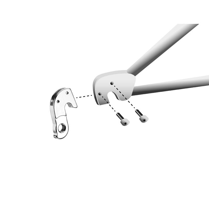 Union Derailleurpad GH-151 med skruesæt M3X1.0
