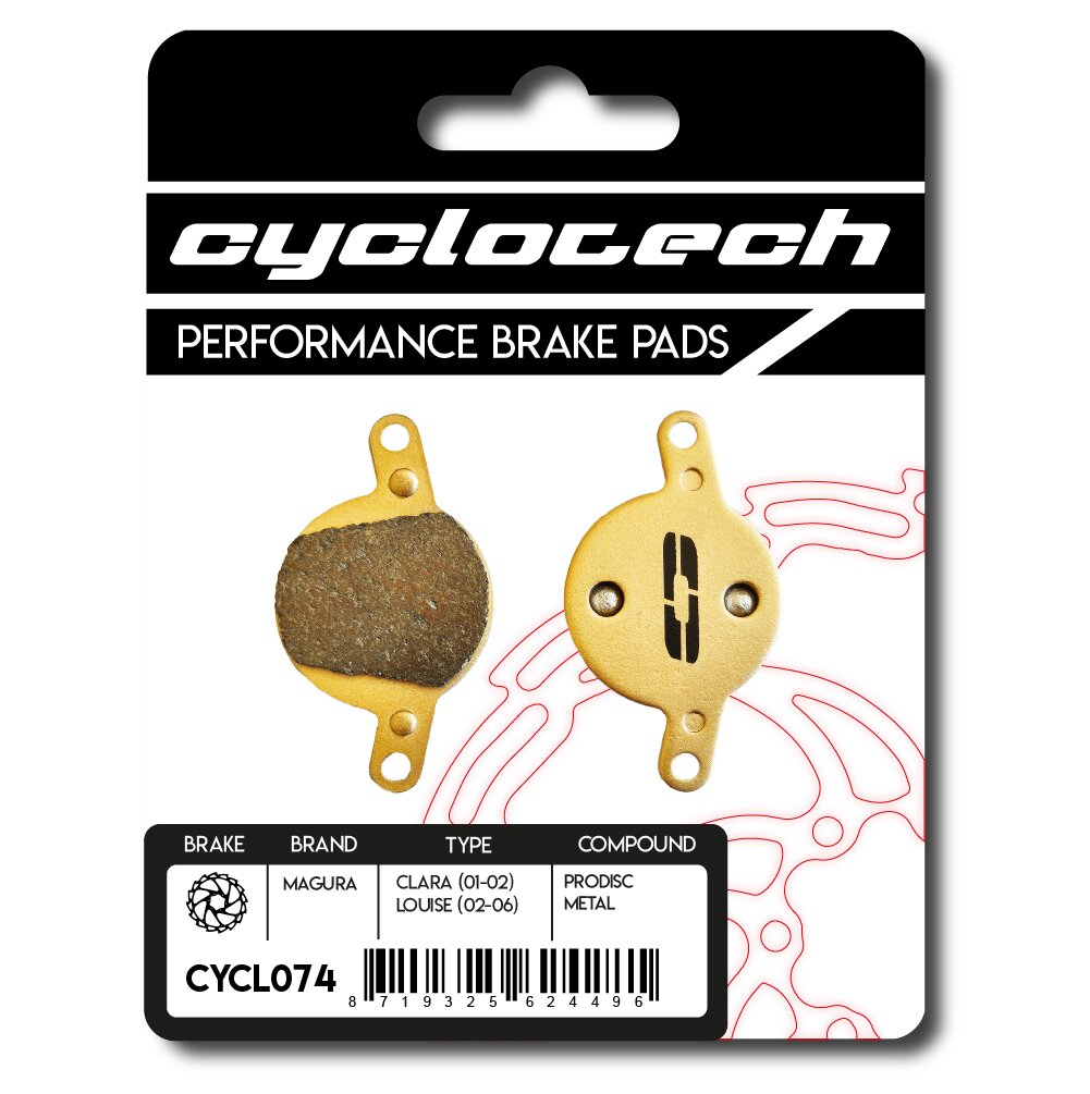 Cyclo tech schijfremblok prodisc metal magura clara