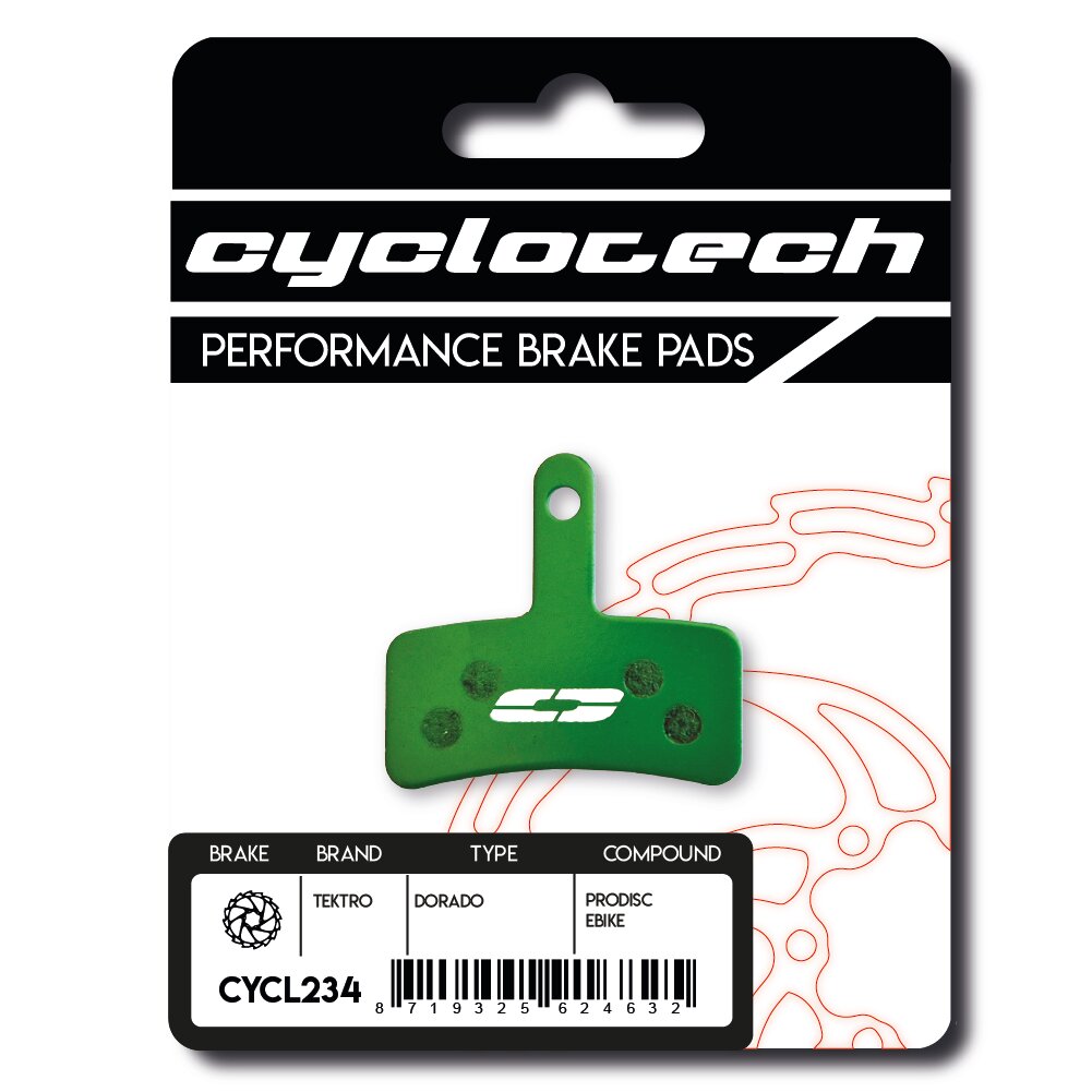 Cyclo tech schijfremblok prodisc e-bike tektro dorado