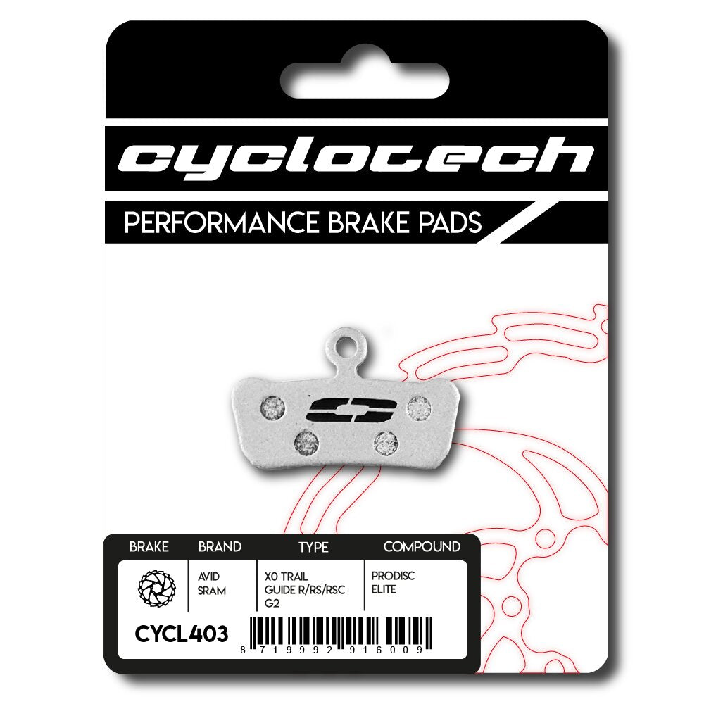 Cyclo tech schijfremblok prodisc elite sram g2