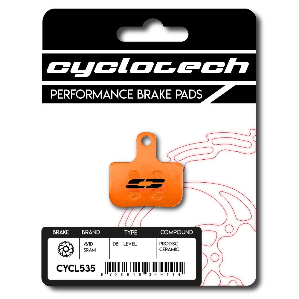 Cyclo tech schijfremblok prodisc ceramic sram level