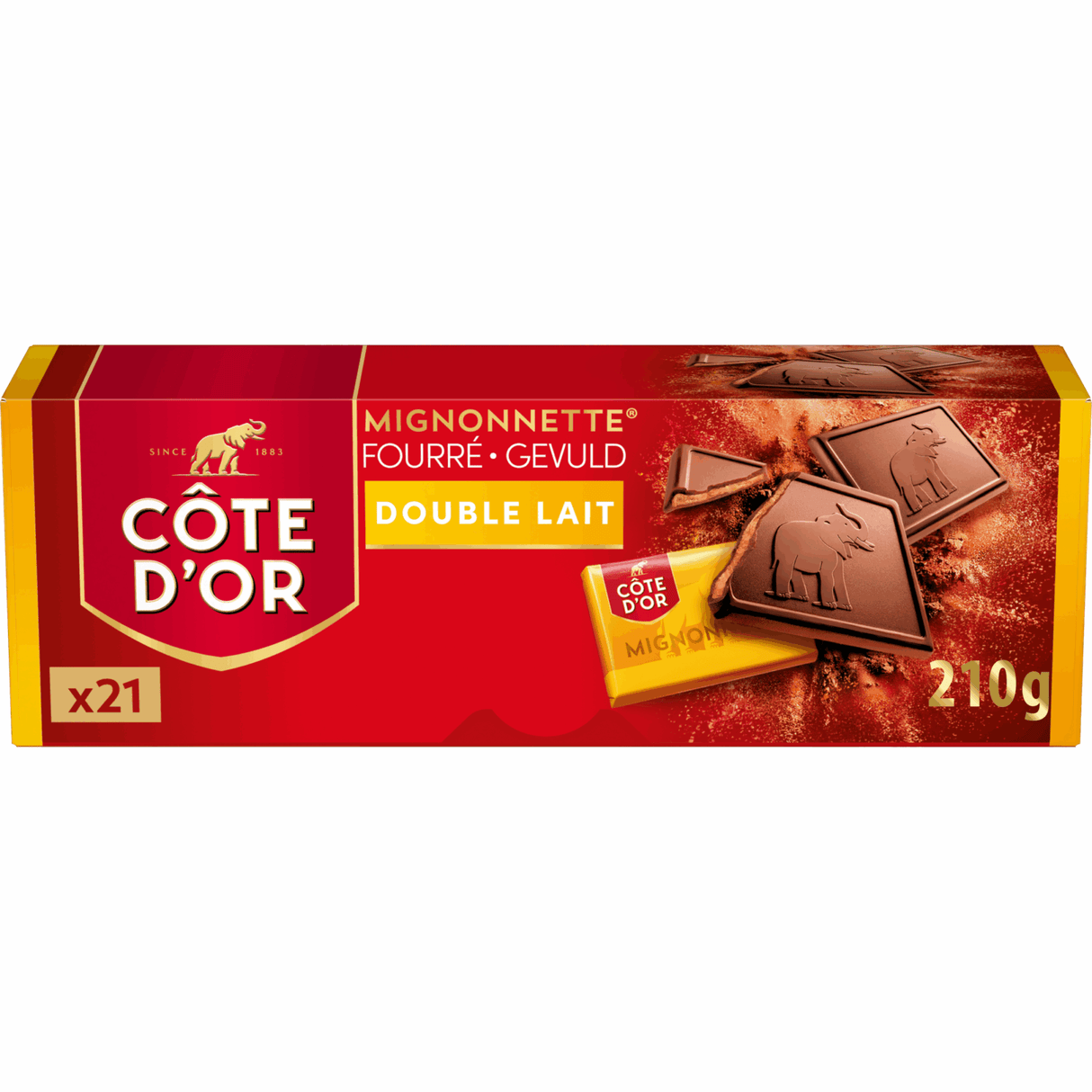 Cote d'or mignonettes mælk (12x 210g)