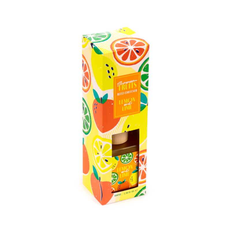 Sommerfrugt citron lime 100ml duftstænger