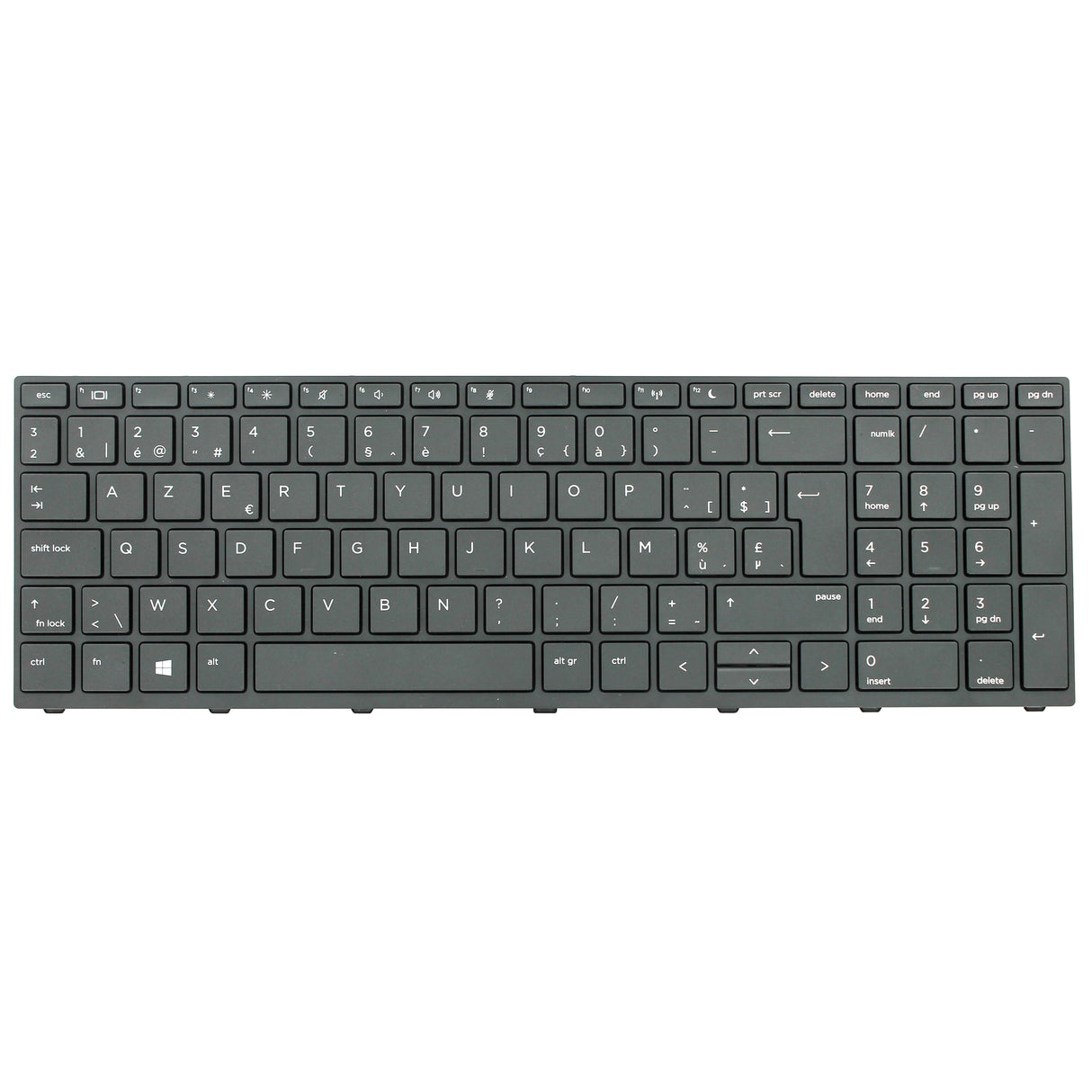 HP bærbar tastatur azerty være