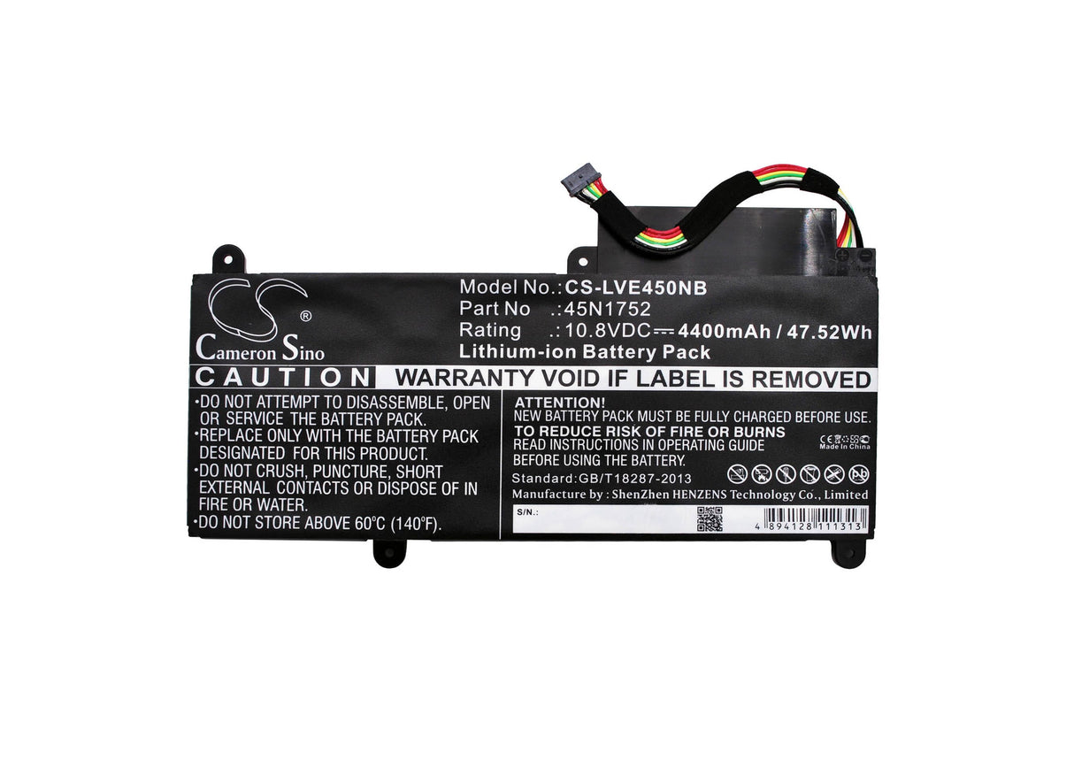 Udskiftning af bærbar batteri 3600mAh