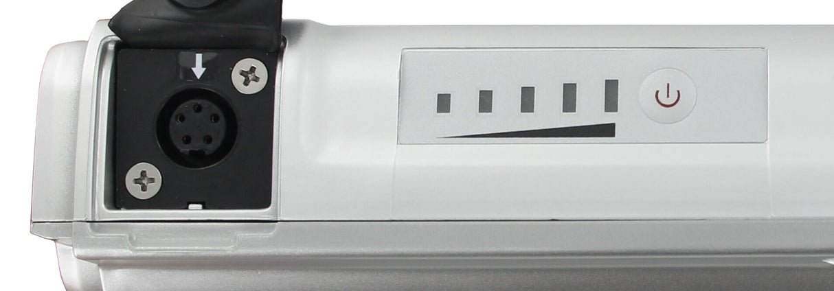E-motion e-500 cykelbatteri 36v 14,5ah sølv