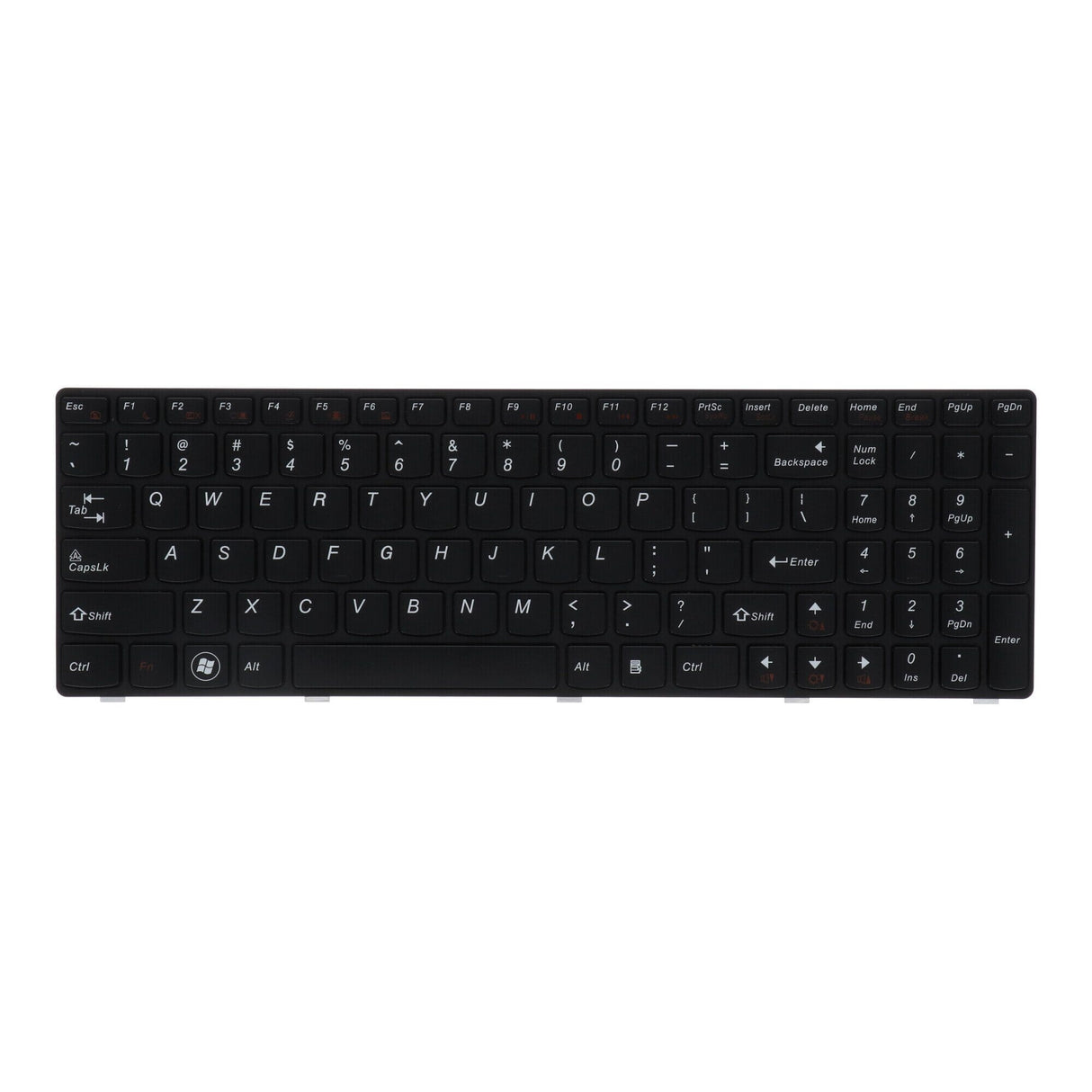 Udskiftning REPPAR LAPTOP Tastatur qwerty os til Lenovo