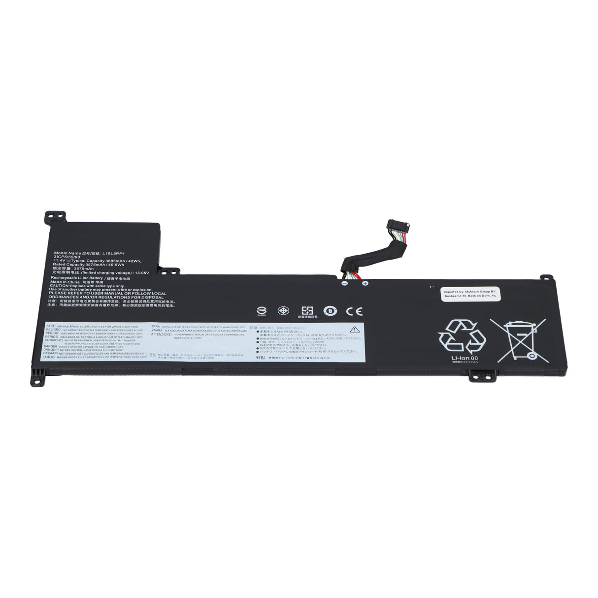 Lenovo laptop batteri 3600 mah