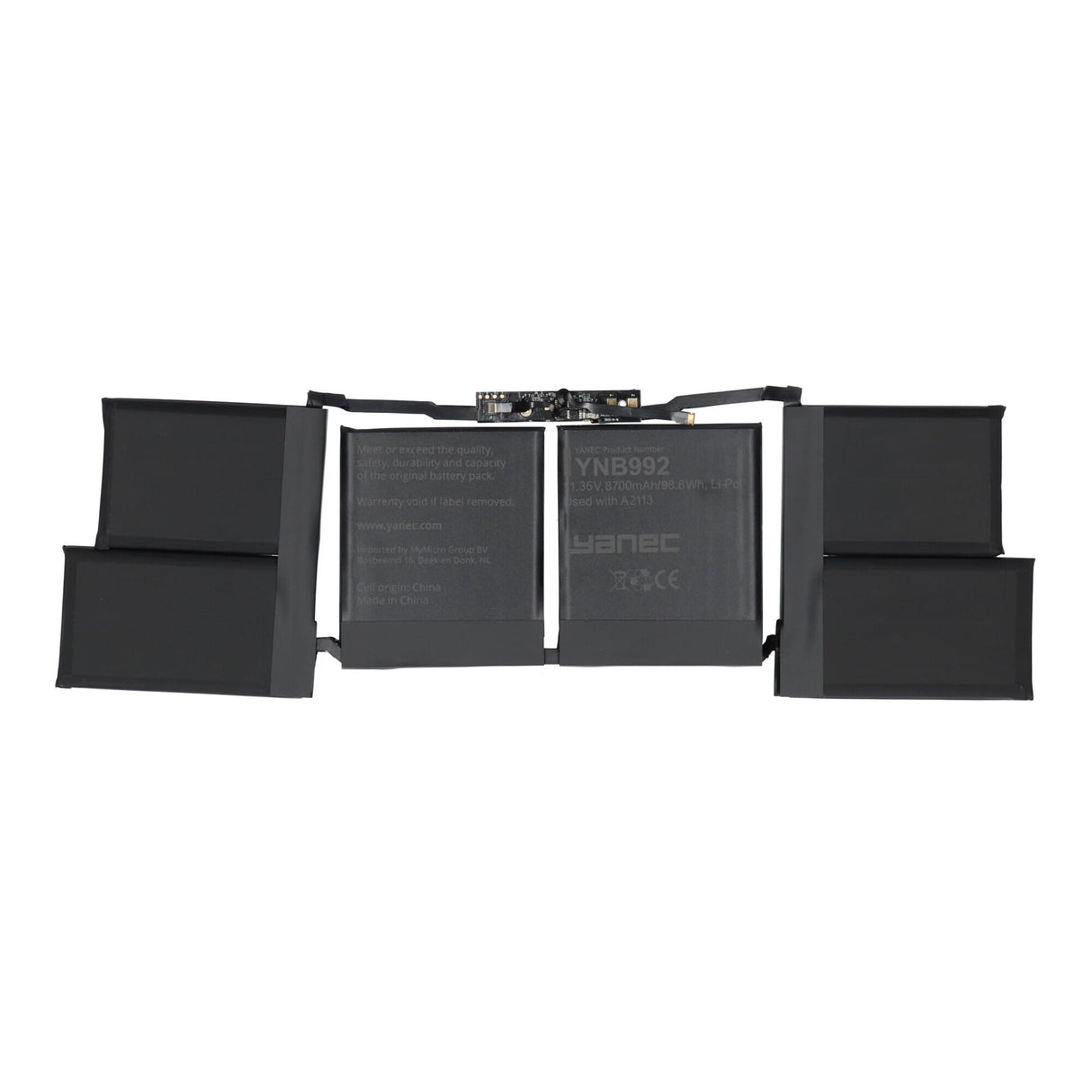 Yanec macbook batteri 8700mah