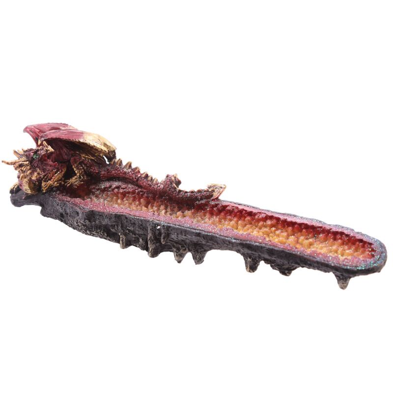 Geode dragon rock røgelsesholder