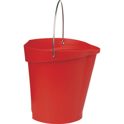 Vikan spand rød 12 ltr. med tud