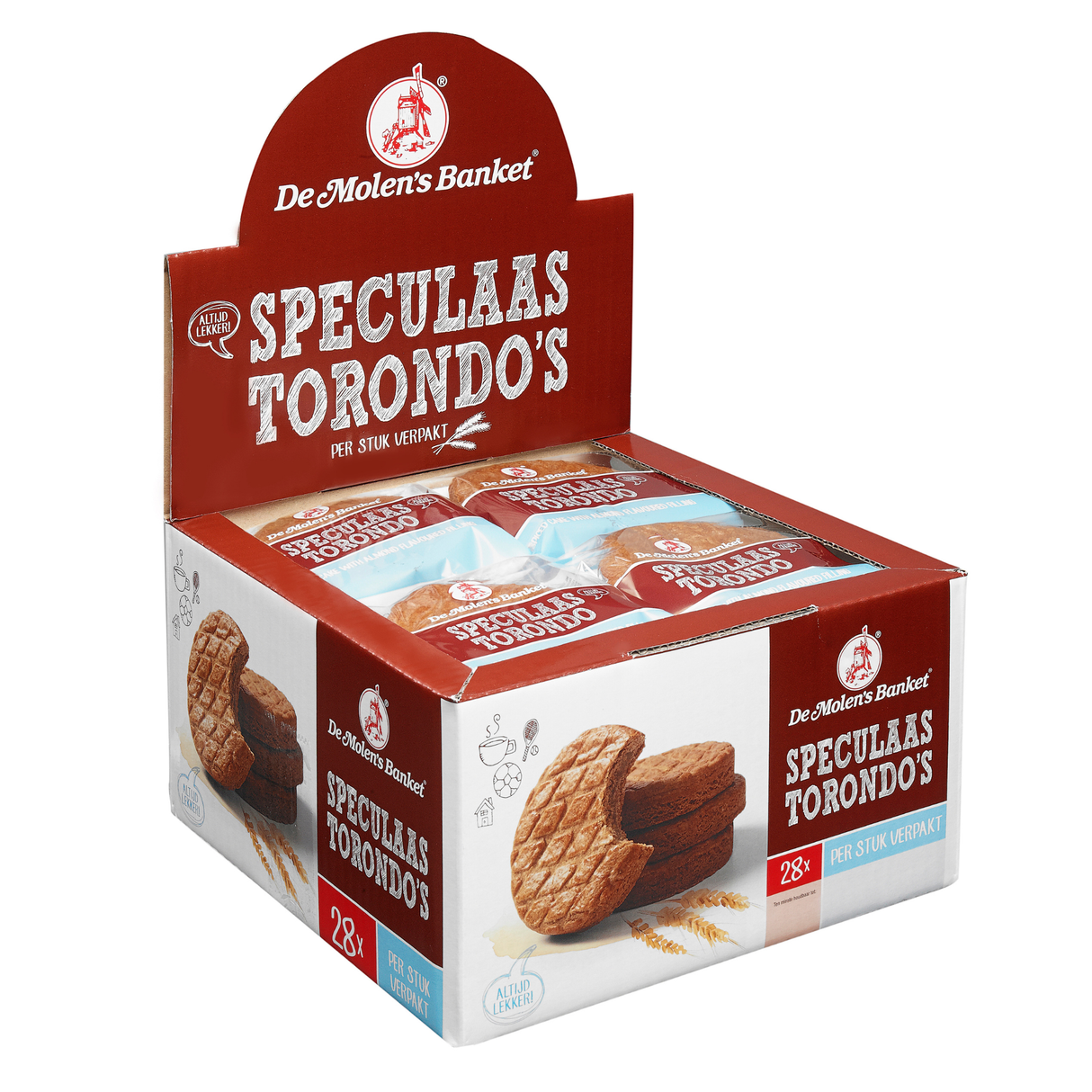 Mølle honningkager torondos pakket (28x 65gr)