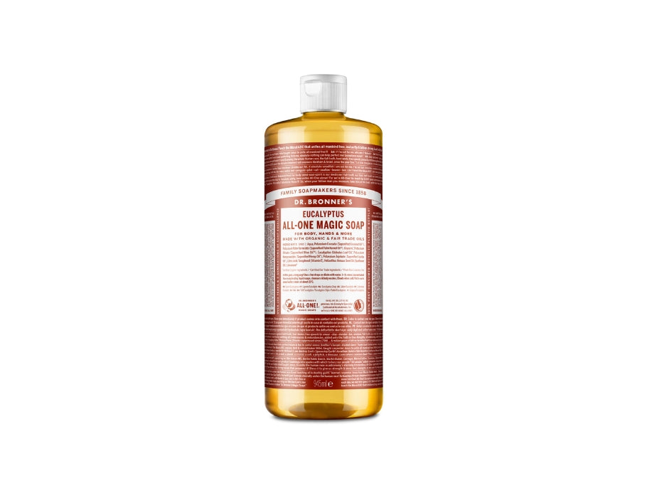 Dr. Bronner's Liquid Soap - Pure Castilla - Eucalyptus - 945 ml