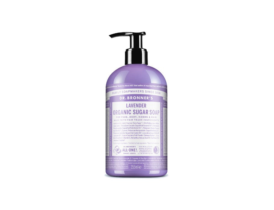Dr. Bronners sæbepumpe - lavendel - 355 ml