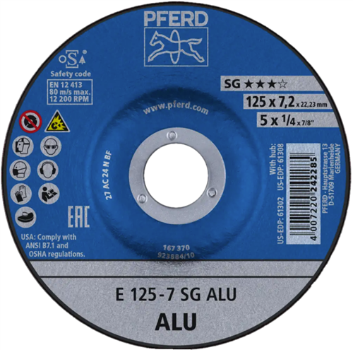 Pferd abs aluminium a24 125-7 | 10 stk