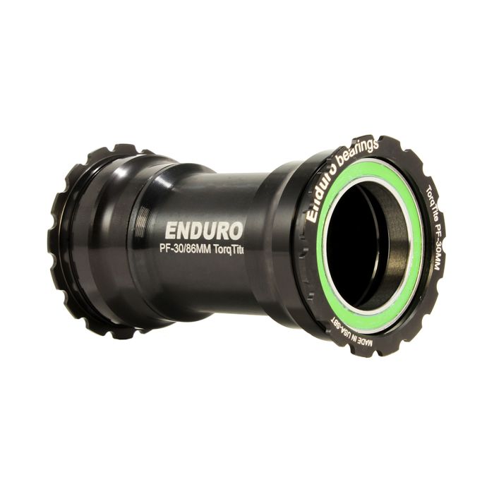 Enduro lejer torqtite bundbeslag - bb386 to dub - a c ss - sort