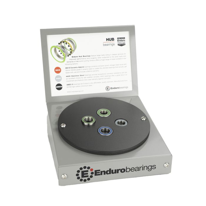Enduro lejer counter display top cap - nav lejer