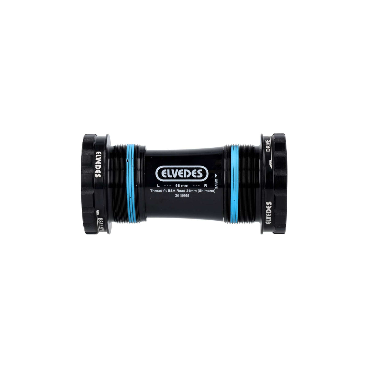 Spilleraksel Elvedes Hollowtech Shimano Race 24mm sort