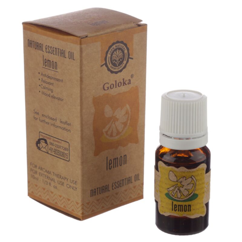 Goloka citron naturlig æterisk olie 10ml