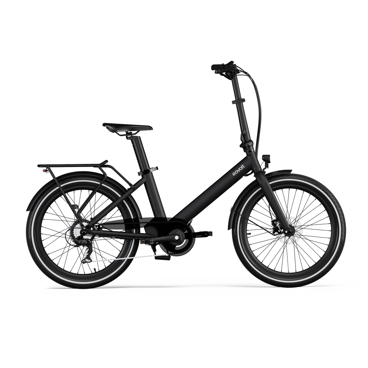Eovolt elektrisk kompakt cykelaften 24 V2 sort