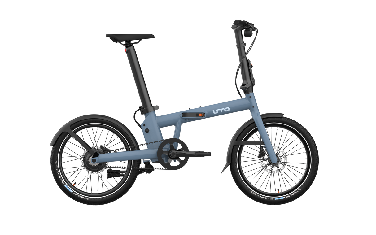 Uto elektrisk foldecykel pro20 v2 blå