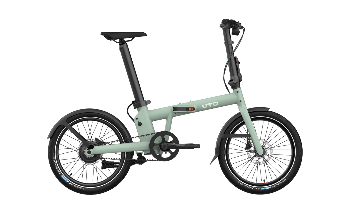 Uto elektrisk foldecykel pro20 v3 grøn