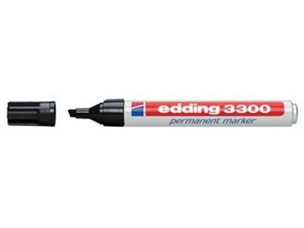 Edding permanent tusch e-3300 sort (10 stk.)