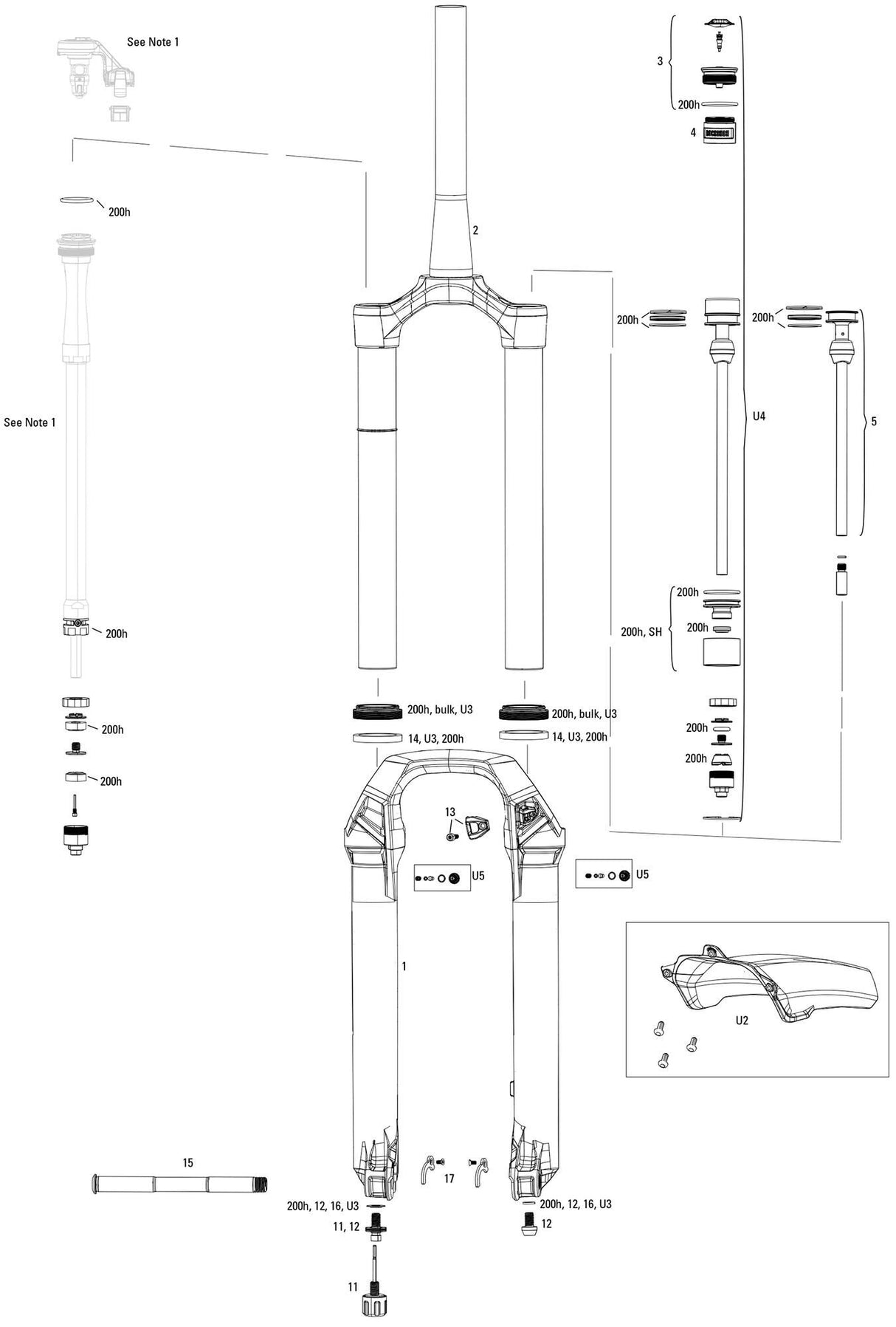 Rockshox federgabel lyrik ultimative stewardesse susp.gaffel rs lyrik ult. fl.att.27,5 + 29 udg