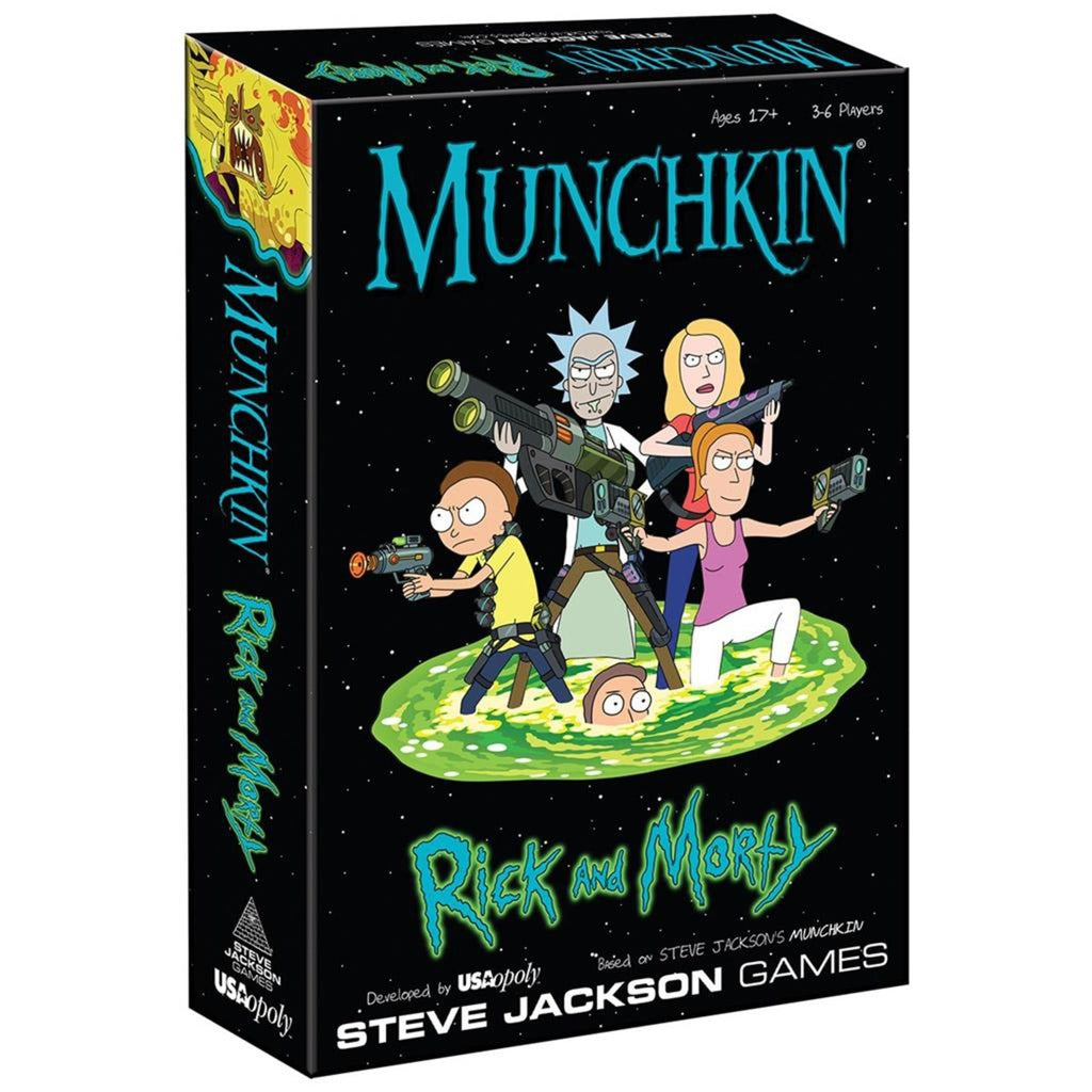 Det europæiske spillernetværk munchkin: rick and morty
