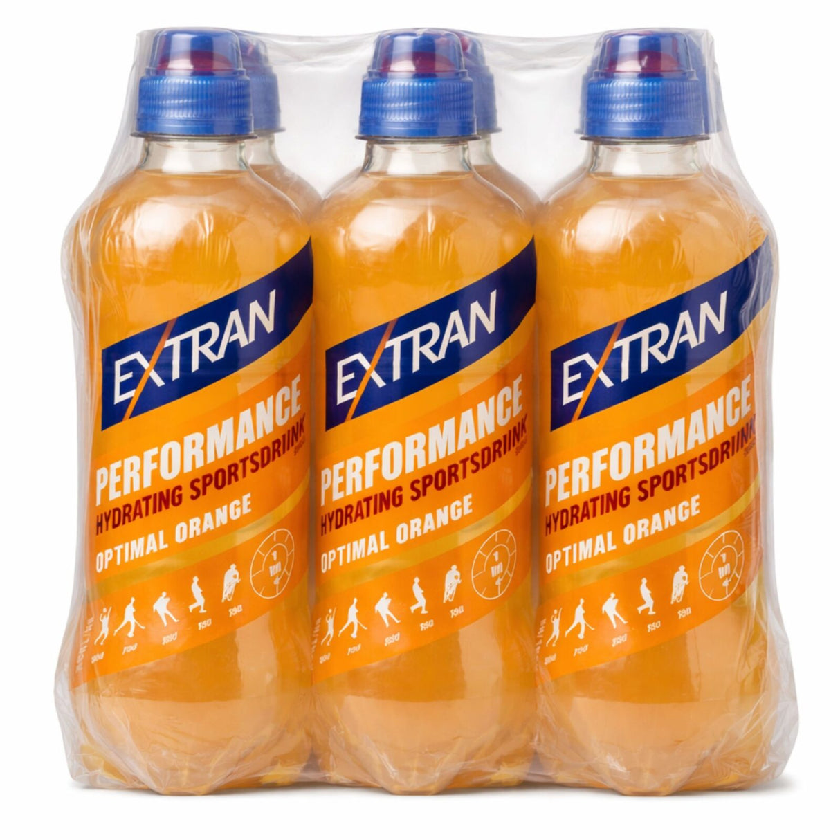 Ekstra ydeevne orange hætte (6x50 cl)