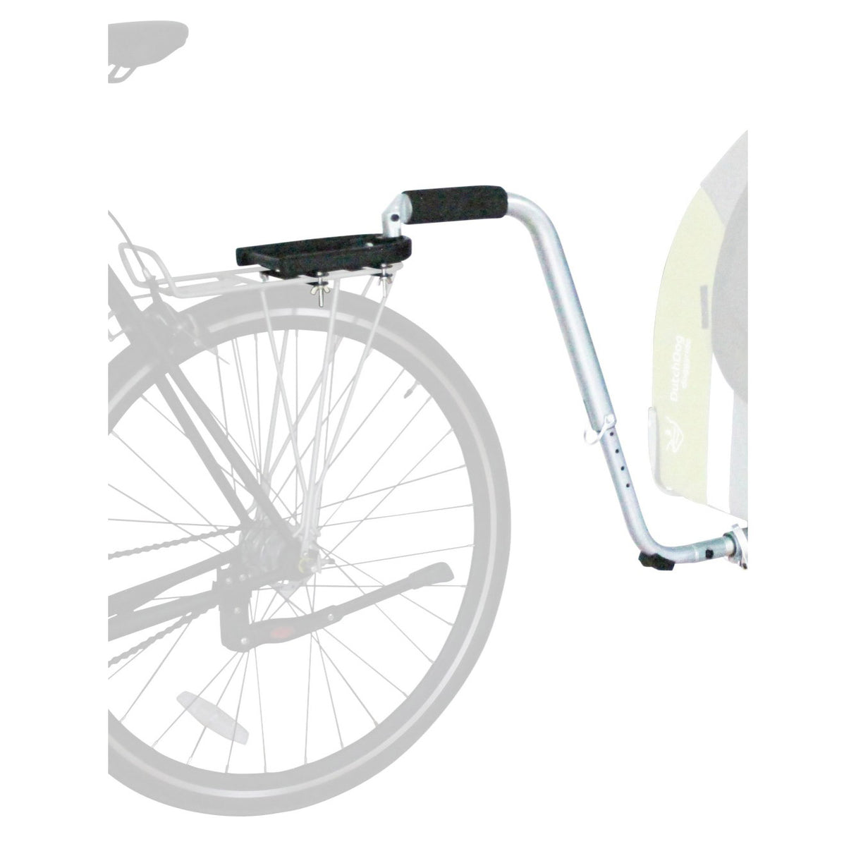 Dutchdogdesign dutchdog doggyride trækstang brich lite grå