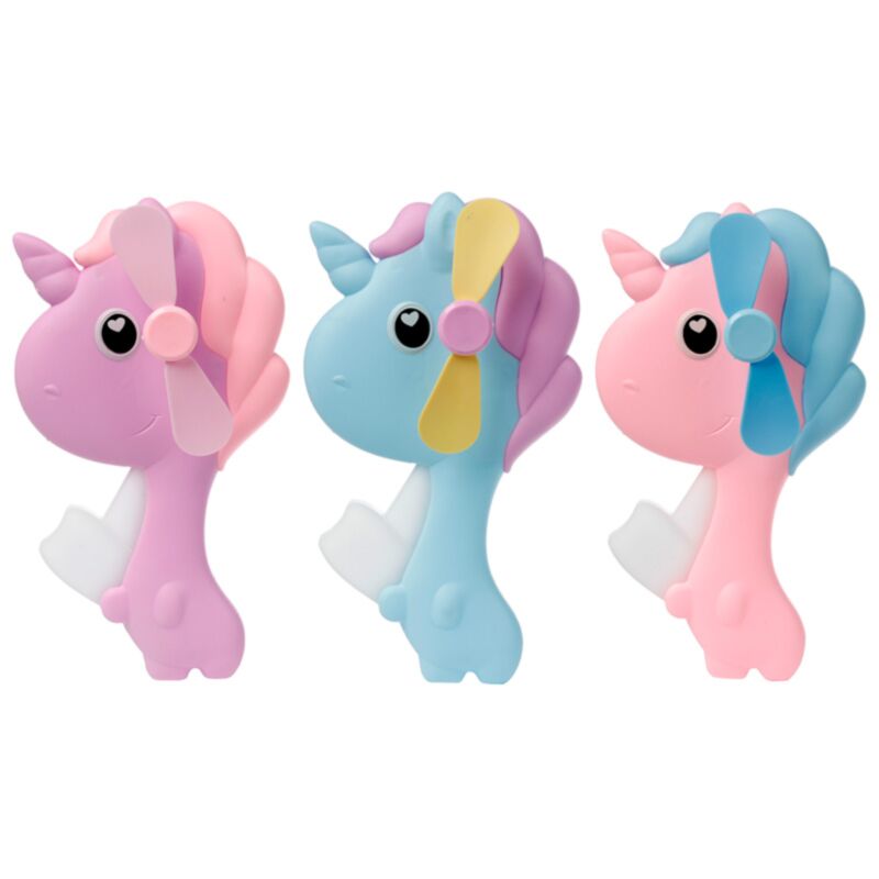 Adoracorn unicorn bærbar håndventilator
