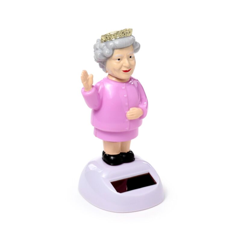 Dronning Elizabeth solar figur
