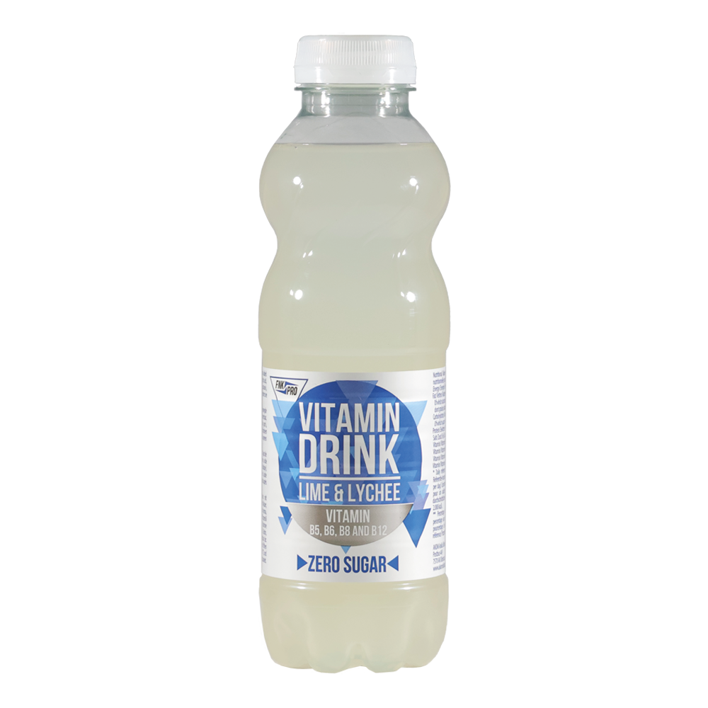 Fnk pro vitamindrik lime litchi zero (6x 500 ml)