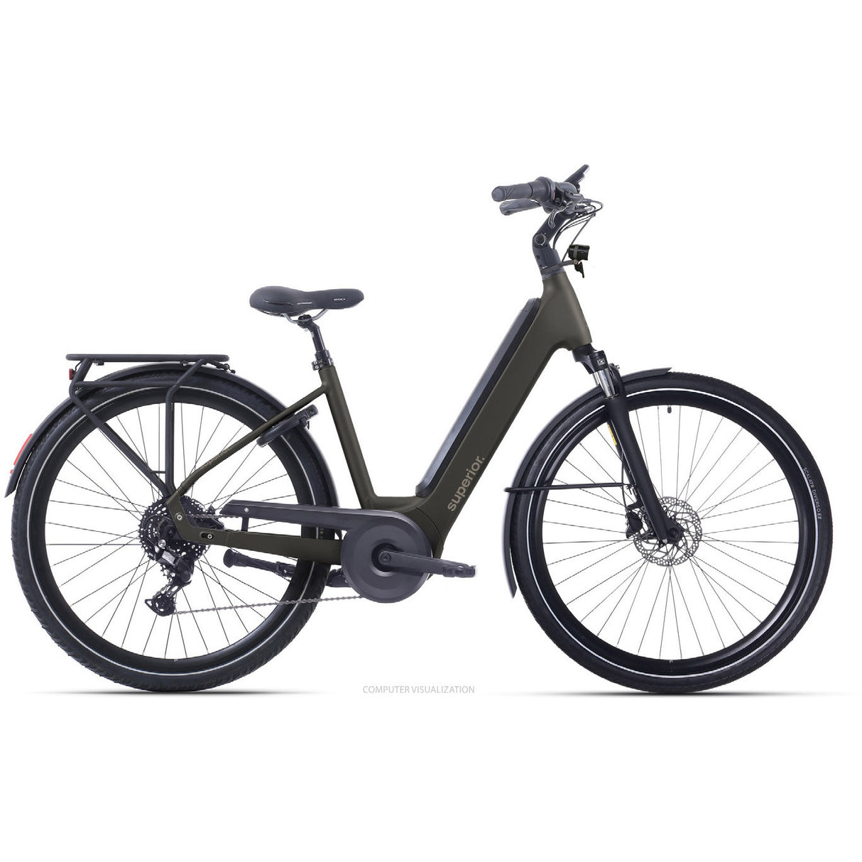 Superior eway 6,4 54cm(l) mat kobbersort 500wh
