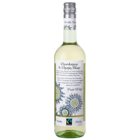 Fair trade chardonnay-chenin blanc (0,75 liter)