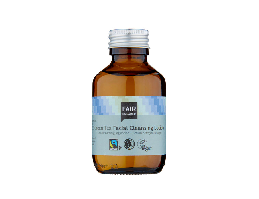 Fair firkantet ansigtsrensende lotion - grøn te - 500 ml